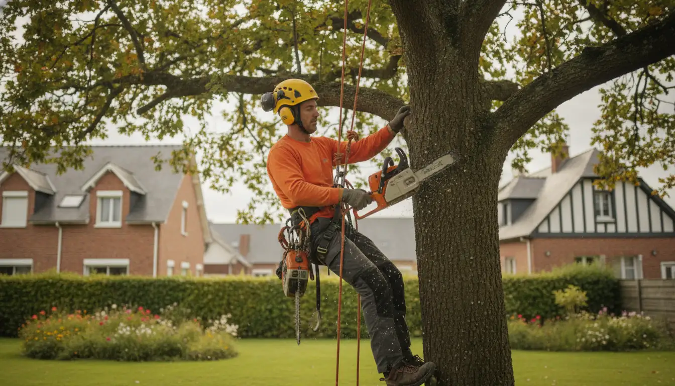Élagage et abattage d'arbres au Havre
