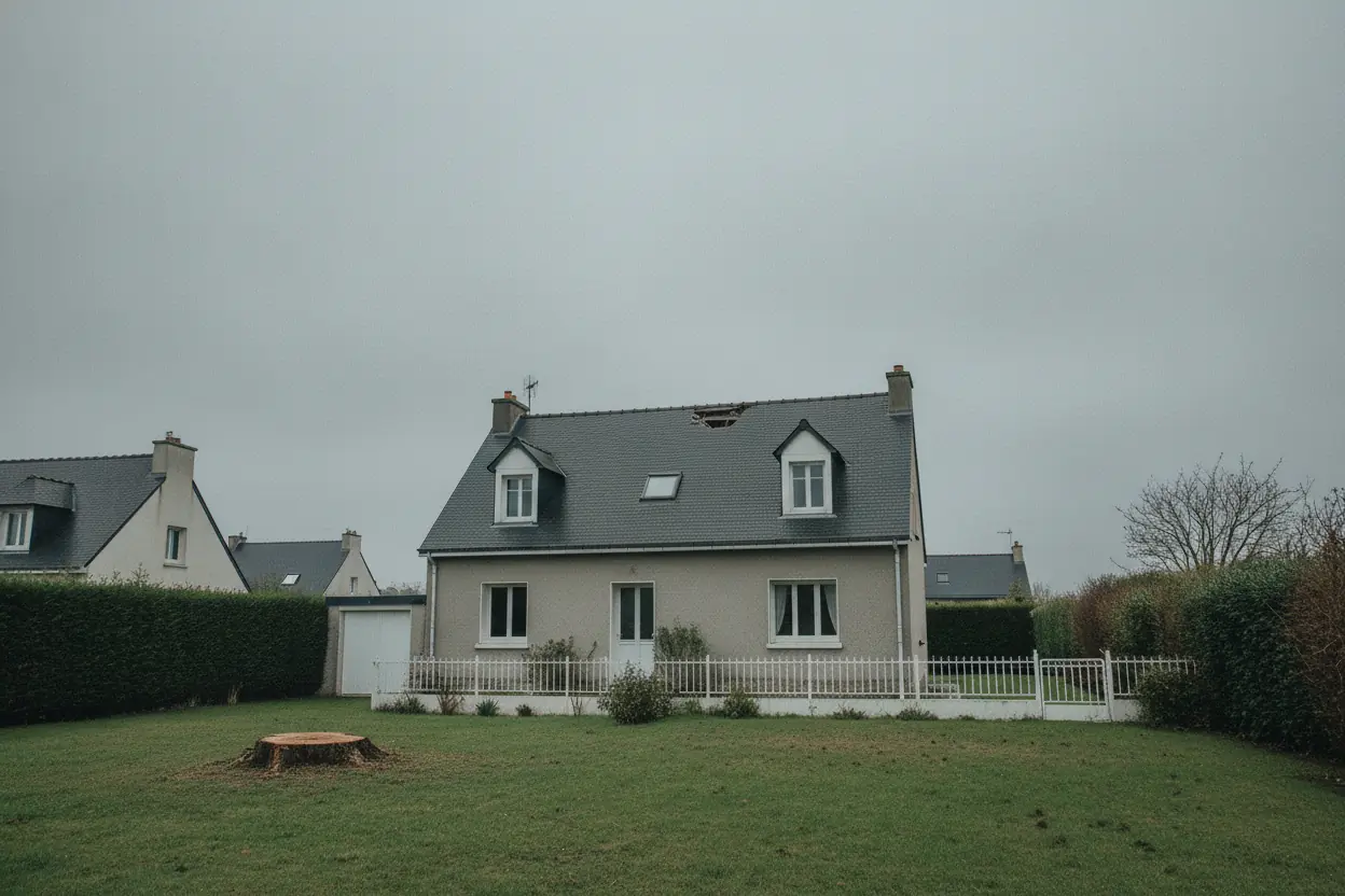 Jardin sécurisé après démontage au Havre