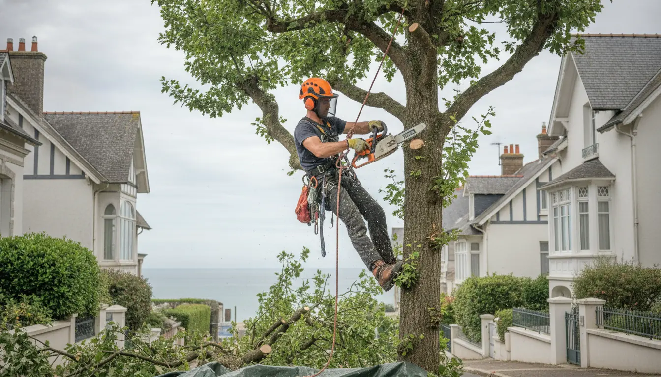 Élagueur professionnel à Sainte-Adresse et sur la côte havraise